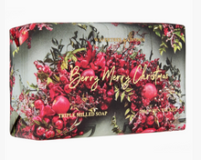 Load image into Gallery viewer, Berry Merry Natural Shea Butter Bar Soap

