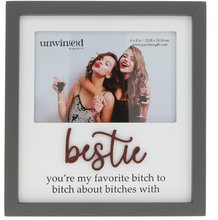 Load image into Gallery viewer, Bestie 7.75&quot;x8.25&quot; Friendship Frame
