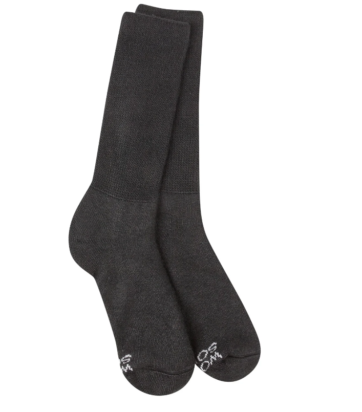 Black Sensitive Support Compression Socks