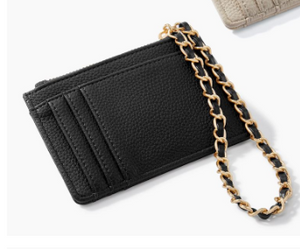 Amelia Wristlet Wallet Black