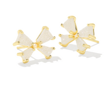 Load image into Gallery viewer, Kendra Scott Blair Bow Small Studs Iridescent Drusy
