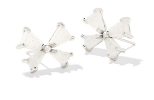 Kendra Scott Blair Bow Small Studs Iridescent Drusy