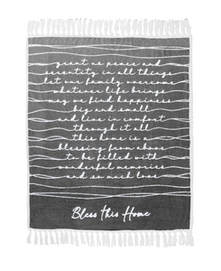Bless This Home Plush Blanket