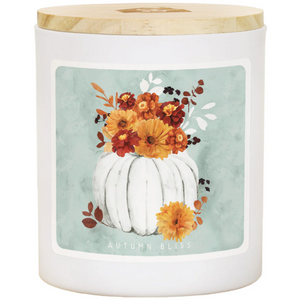 Blooming Pumpkin Candle