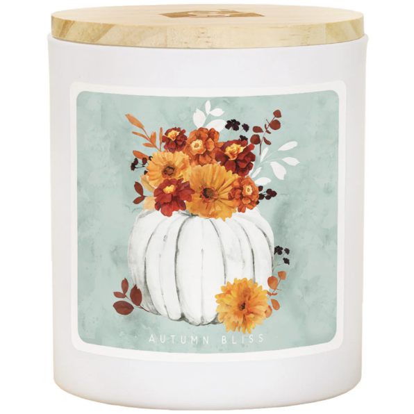 Blooming Pumpkin Candle