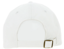 Load image into Gallery viewer, Book Lover White Adjustable Hat

