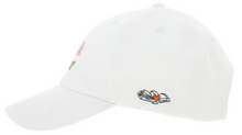Load image into Gallery viewer, Book Lover White Adjustable Hat
