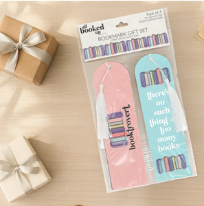 All Booked Up Bookmarks - Set of 4