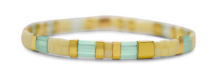 Breathe Tila Morse Code Bracelet