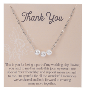 Bridal Party Necklaces