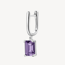 Load image into Gallery viewer, Brosway Silver Amethyst Earring- Single Earring by Brosway
