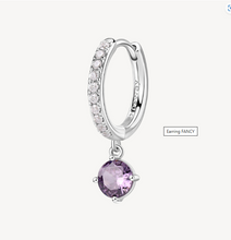 Load image into Gallery viewer, Brosway Amethyst Round Dangle Earring by Brosway
