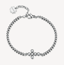 Load image into Gallery viewer, Brosway Chakra PROTECTION Cross Silver Bracelet
