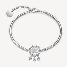 Load image into Gallery viewer, Brosway Chakra PROTECTION Dreamcatcher Silver Bracelet
