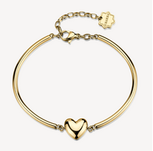 Load image into Gallery viewer, Brosway Chakra LOVE Heart Gold Bracelet
