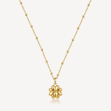 Load image into Gallery viewer, Brosway Chakra LUCK Four-Leaf Clover Gold Necklace
