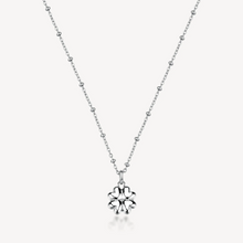 Load image into Gallery viewer, Brosway Chakra LUCK Four-Leaf Clover Silver Necklace
