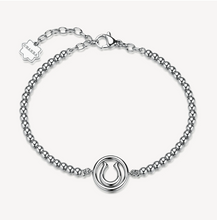 Load image into Gallery viewer, Brosway Chakra LUCK Horseshoe Silver Bracelet
