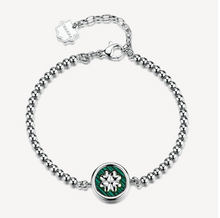 Load image into Gallery viewer, Brosway Chakra LUCK Lucky Beaded Silver Bracelet
