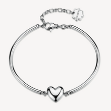 Load image into Gallery viewer, Brosway Chakra LOVE Heart Silver Bracelet
