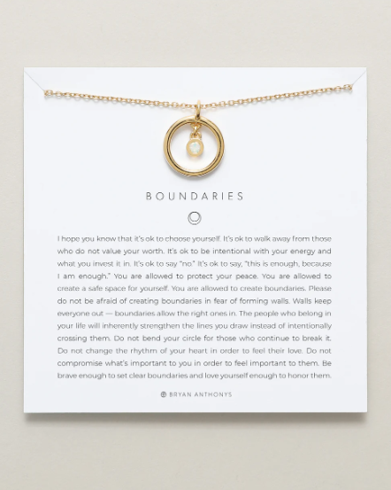 Bryan Anthonys Boundaries Necklace Gold