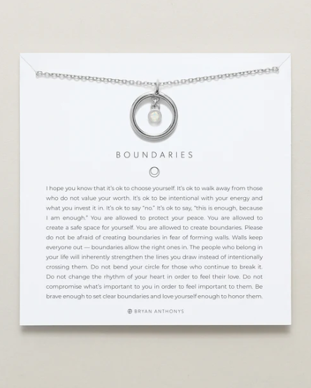 Bryan Anthonys Boundaries Necklace Silver