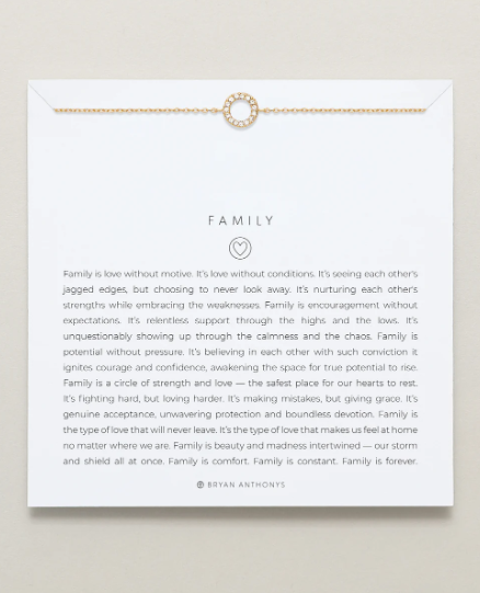 Bryan Anthonys Family Bracelet Gold