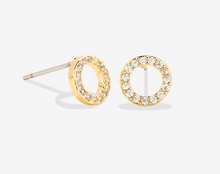 Load image into Gallery viewer, Bryan Anthonys Family Stud Earrings in Gold or Silver
