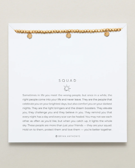 Bryan Anthonys Squad Beaded Icon Bracelet