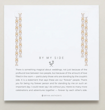 Load image into Gallery viewer, Bryan Anthonys By My Side Baguette Chandelier Earrings Gold
