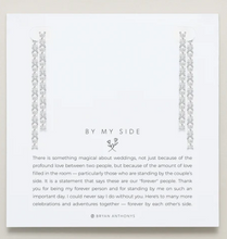 Load image into Gallery viewer, Bryan Anthonys By My Side Baguette Chandelier Earrings Silver
