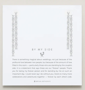 Bryan Anthonys By My Side Baguette Chandelier Earrings Silver