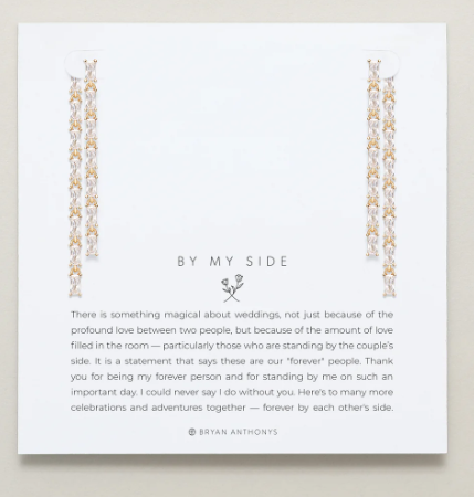 Bryan Anthonys By My Side Baguette Chandelier Earrings Gold