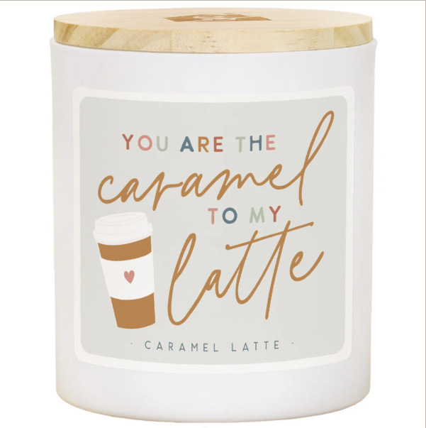 Caramel To My Latte Candle