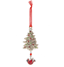 Load image into Gallery viewer, Cardinal Christmas Tree Ornament
