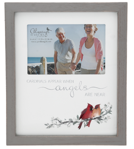 Cardinals Appear When Angels are Near - 10" x 8.5" Frame