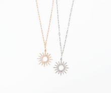 Load image into Gallery viewer, Celestial Sun Long Necklace
