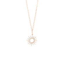 Load image into Gallery viewer, Celestial Sun Long Necklace
