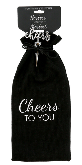 Cheers To You Wine Gift Bag