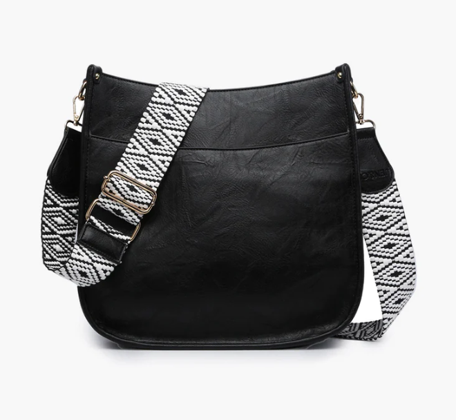 Chloe Black Leopard Crossbody Bag