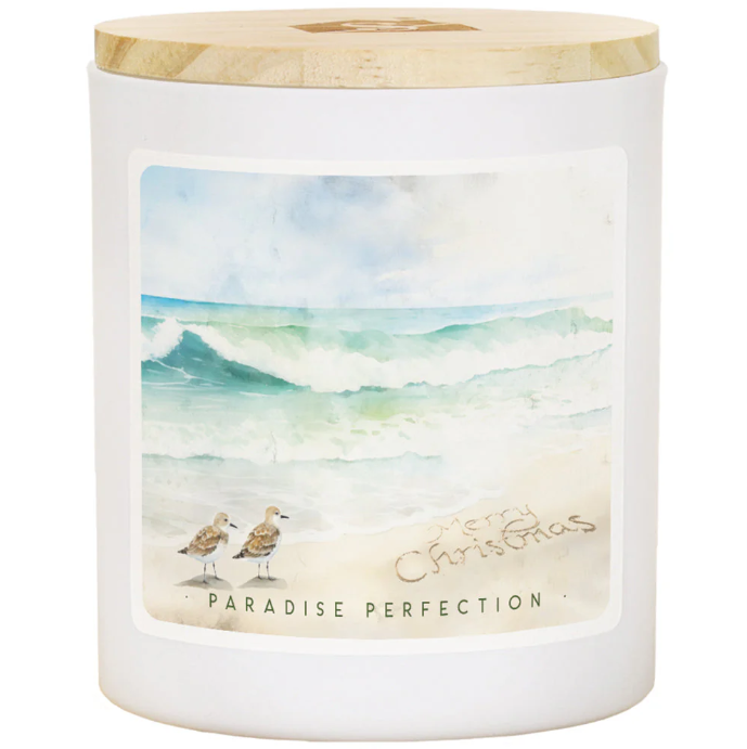Christmas Sandpipers Candle