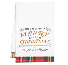 Load image into Gallery viewer, Holiday Message Tea Towels
