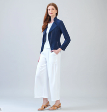 Load image into Gallery viewer, Clara Sunwoo Soft Suede - Signature Jacket - Navy
