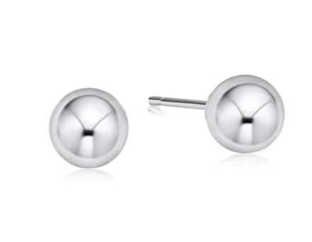 ENewton Classic 10mm Ball Studs Sterling Silver Earrings