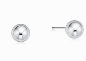 ENewton Classic 6mm Sterling Silver Ball Stud Earrings