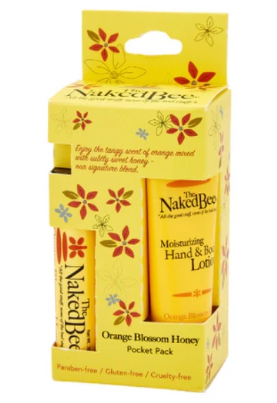 Classic Naked Bee Orange Blossom Honey Pocket Pack