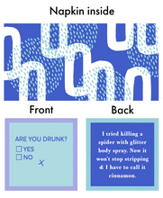 Load image into Gallery viewer, Drunk Me Cocktail Napkins 20ct
