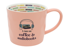 Load image into Gallery viewer, Coffee and Audiobooks Mug
