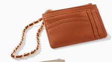 Load image into Gallery viewer, Amelia Wristlet Wallet in Cognac
