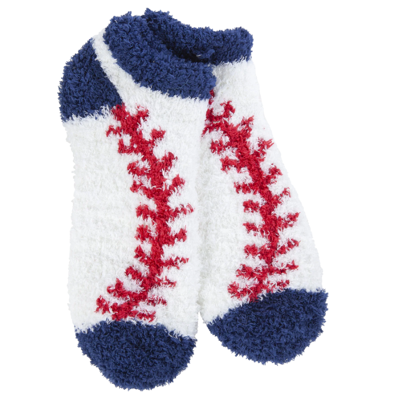 Cozy Baseball Low Ankle Socks